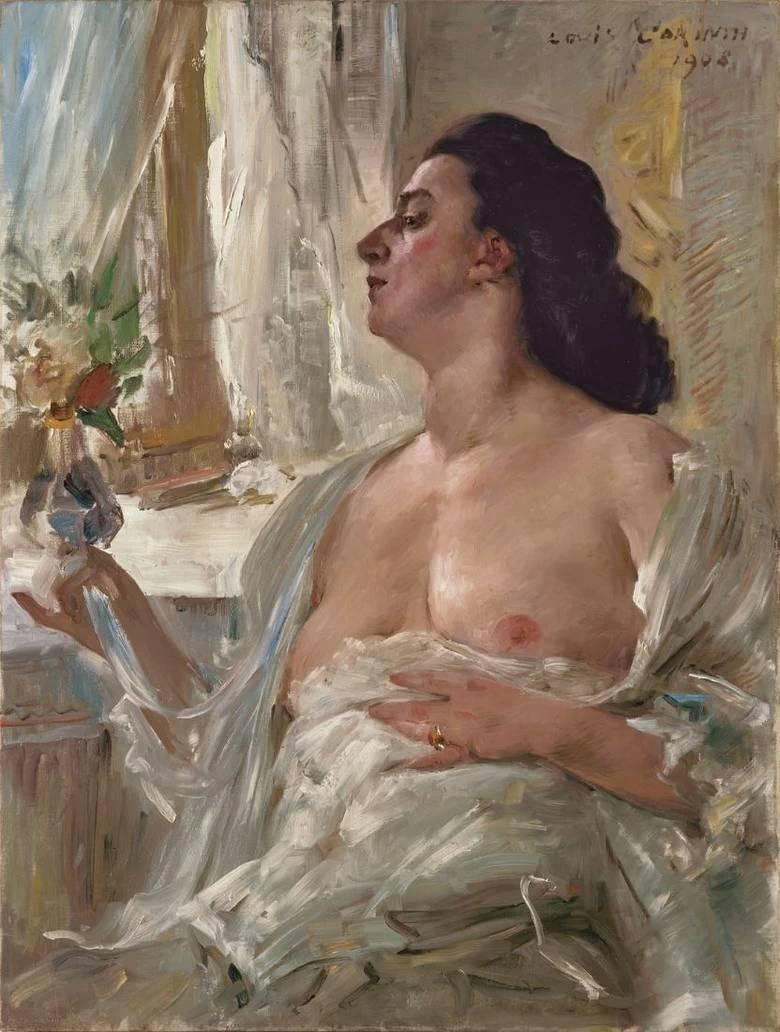Seminuda alla finestra (1908)